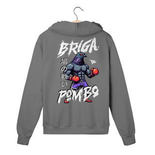 Nome do produto Pombo Boxeador - Moletom com Ziper 
