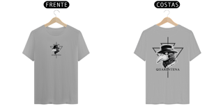 Nome do produto Camiseta Quarentena - Estampa nas Costas