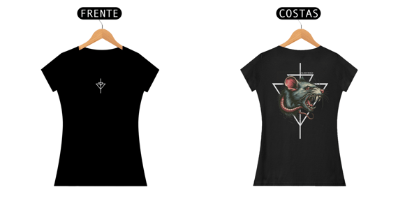 Camiseta Ratão Modelo 2 - Estampa nas Costas
