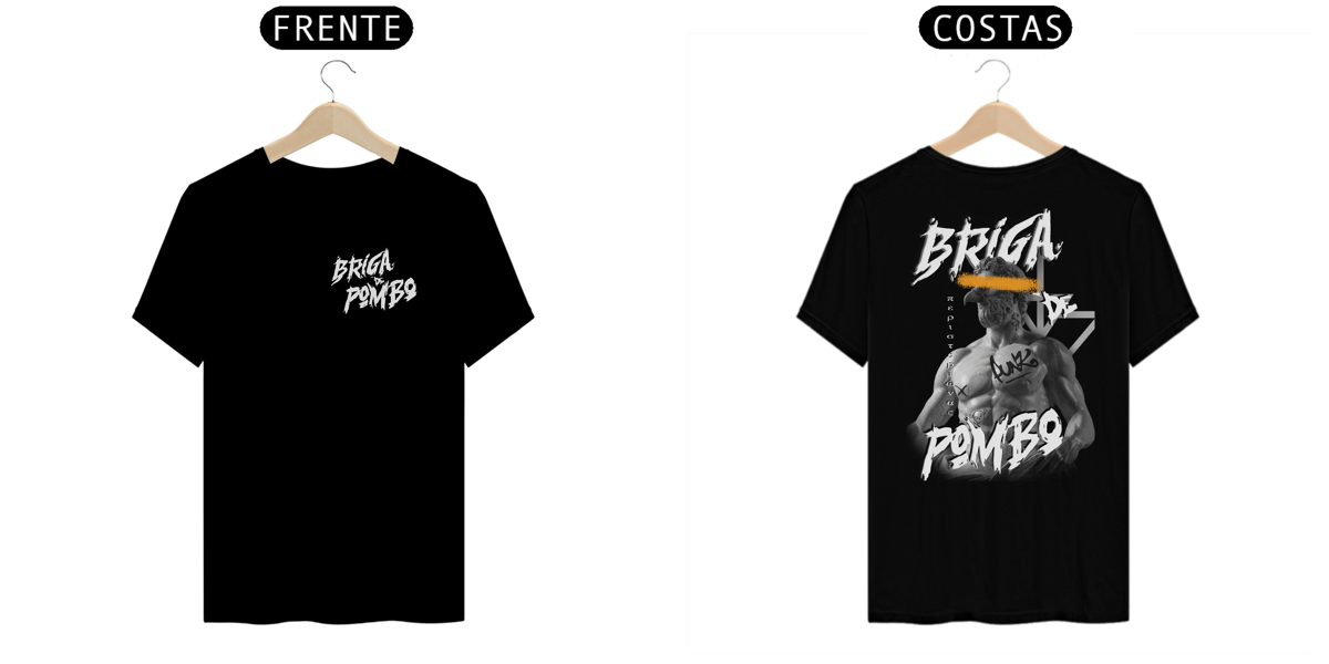 Nome do produto: Pombo Grego - Frente e Costas