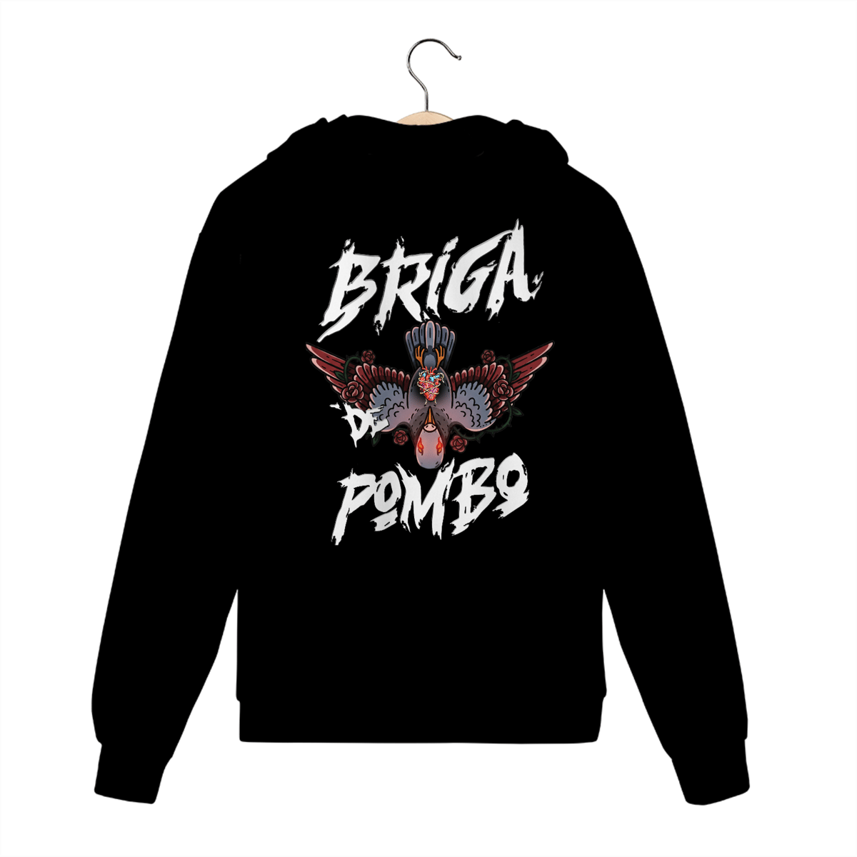 Nome do produto: Pombo Invertido - Moletom