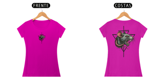 Nome do produto Camiseta Ratão Modelo 1 - Estampa nas costas