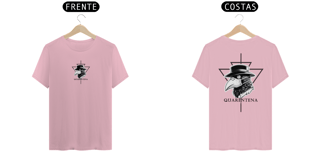 Nome do produto Camiseta Quarentena - Estampa nas Costas