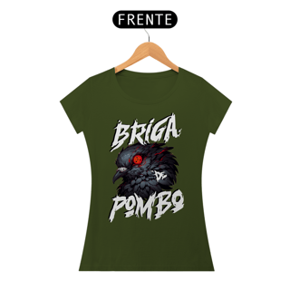Nome do produto Camiseta Feminina Pombo Pistola - Estampa na Frente