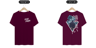 Nome do produto Ondas - Frente e costas Preta 