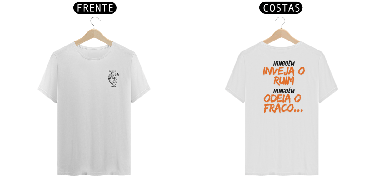 Nome do produto: T-SHIRT CORAÇÃO