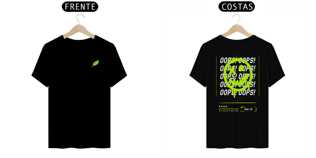 Nome do produto: T-SHIRT SMILE 