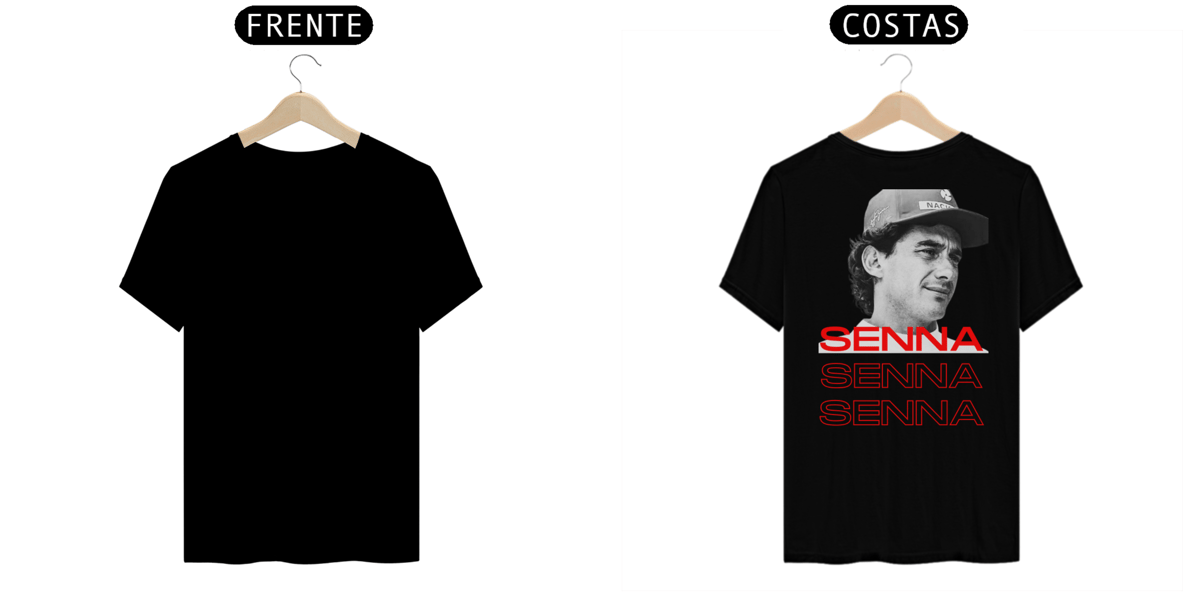 Nome do produto: T-SHIRT SENNA