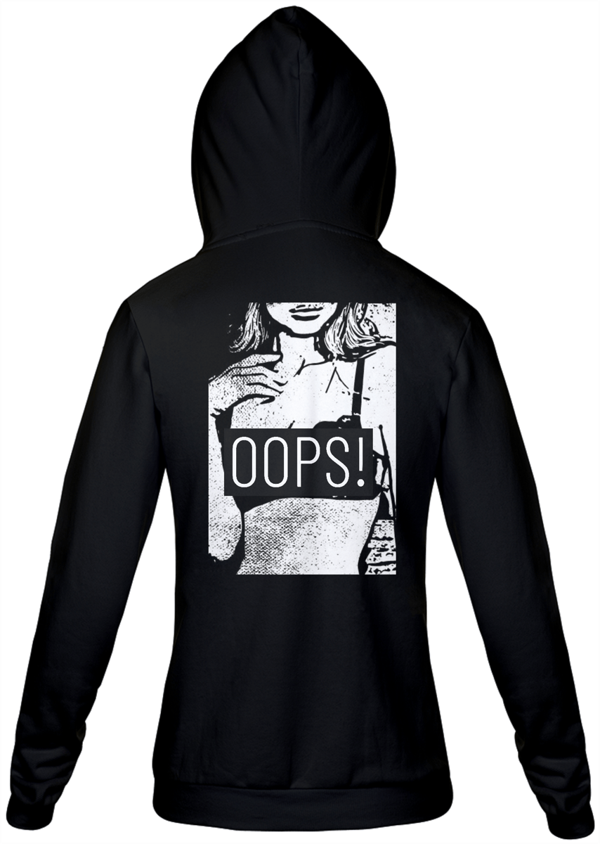 Nome do produto: MOLETOM BW COM ZÍPER