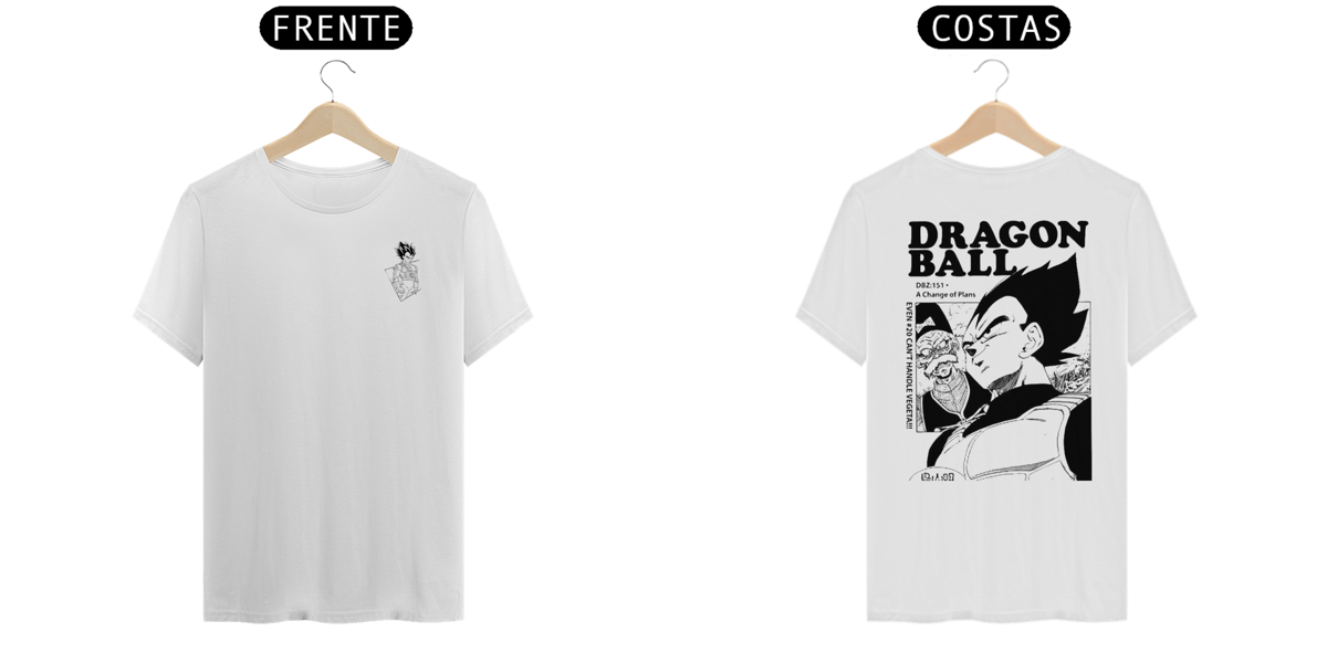 Nome do produto: camiseta Vegeta 