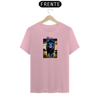 Nome do produto Camiseta Masculina Arquétipo Leão Negro Logo Falcon Custom Master Preto