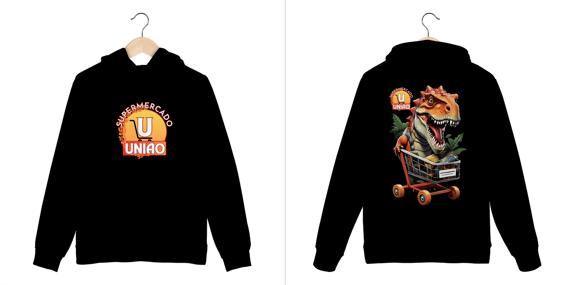 Moletom - Supermercado União Dino 2