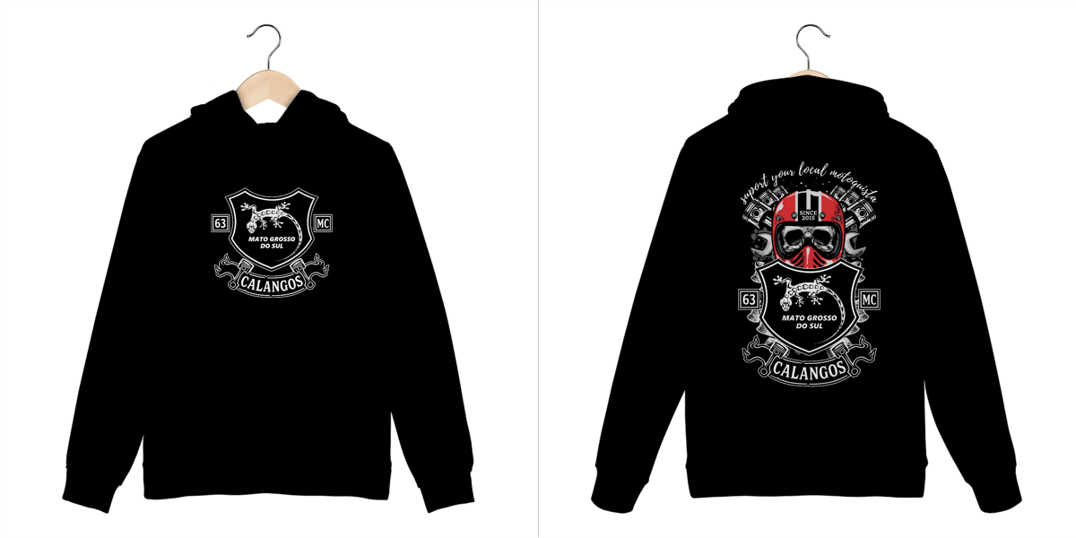 Nome do produto: Moleton Calangos MC - Classic 6 anos