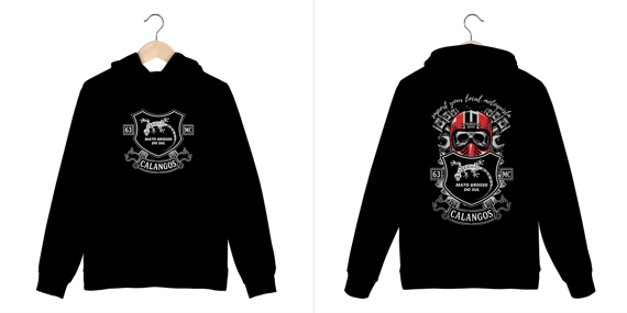 Moleton Calangos MC - Classic 6 anos