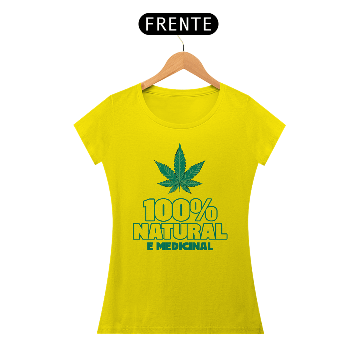 Nome do produto: Camiseta 100% Natural e Medicinal