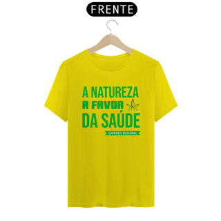 Nome do produto Camiseta - A Natureza a Favor da Saúde