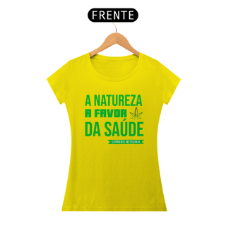 Nome do produto Camiseta - A Natureza a Favor da Saúde