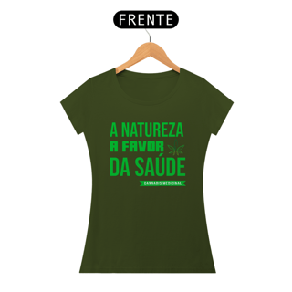 Nome do produto Camiseta - A Natureza a Favor da Saúde