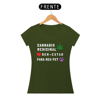 Nome do produto CAMISETA CANNABIS PETS