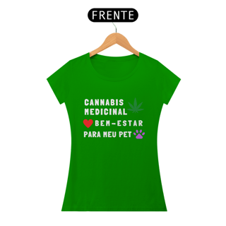 Nome do produto CAMISETA CANNABIS PETS