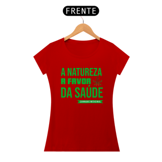 Nome do produto Camiseta - A Natureza a Favor da Saúde