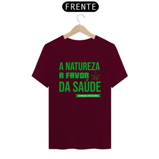 Nome do produto Camiseta - A Natureza a Favor da Saúde