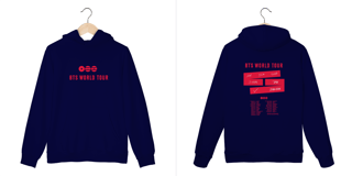 Nome do produto Arirang Tour 2 Moletom 