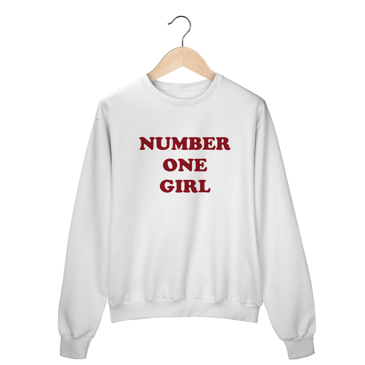 Nome do produto: Number One girl Rosé Moletom