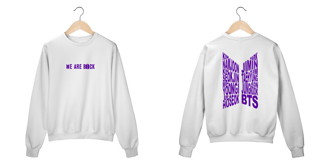 Nome do produto We are back moletom 