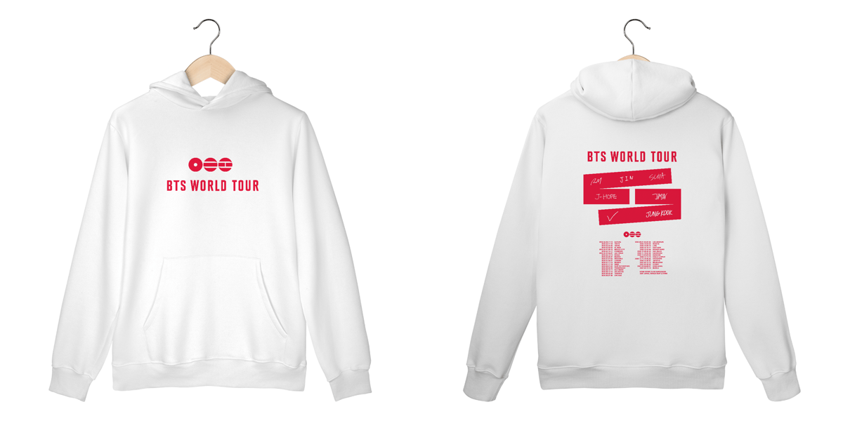 Nome do produto: Arirang Tour 2 Moletom 