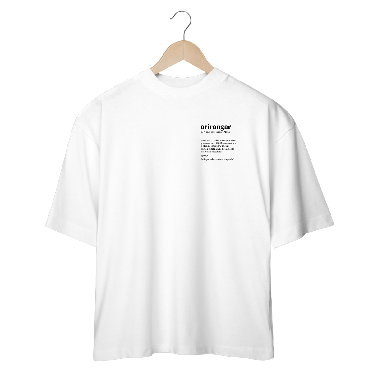 Nome do produto: Arirangar 1 oversized