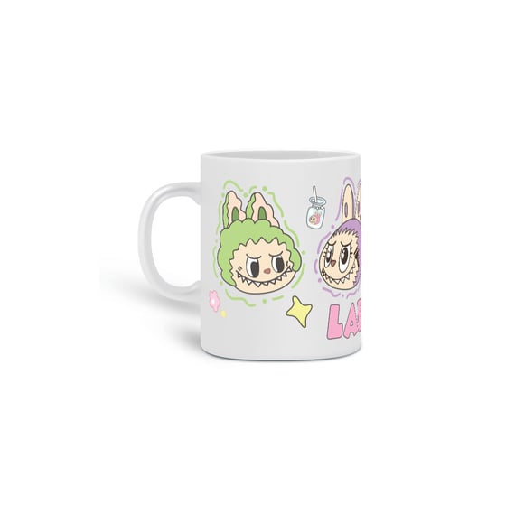 Labubu collection caneca 