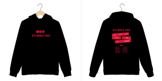 Nome do produto Arirang Tour 2 Moletom 