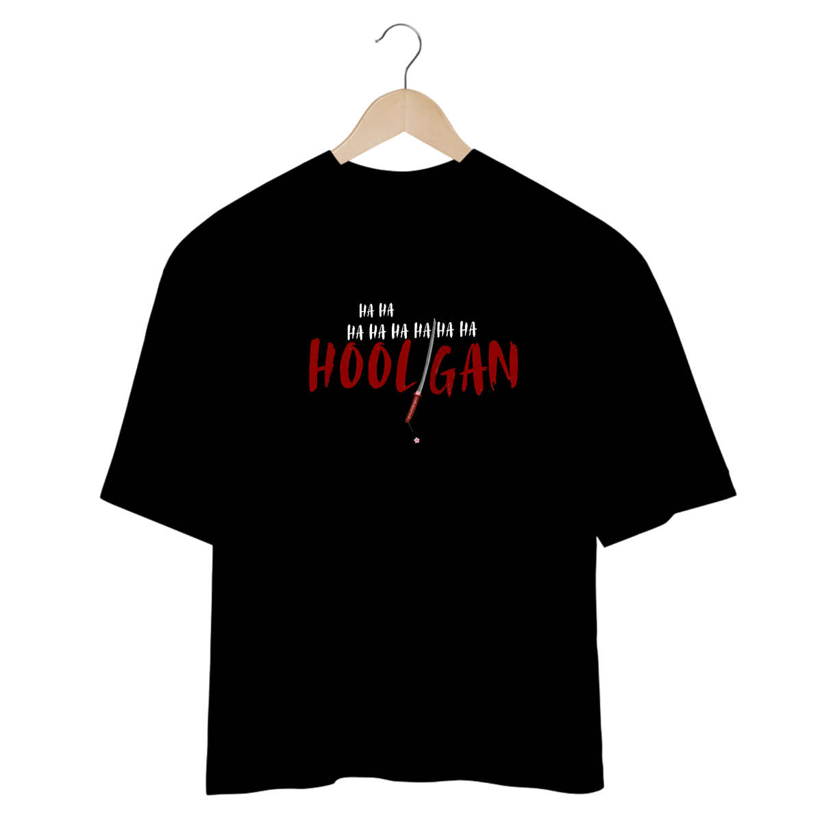 Nome do produto: Hooligan Hahahaha oversized