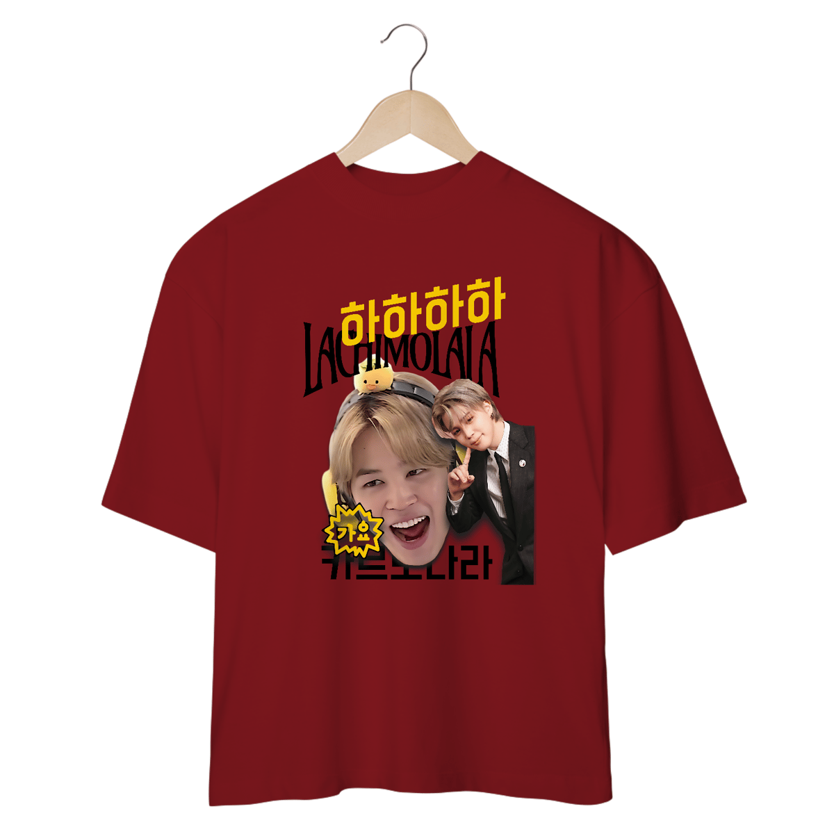 Nome do produto: Oversized Meme Jimin Lachimolala