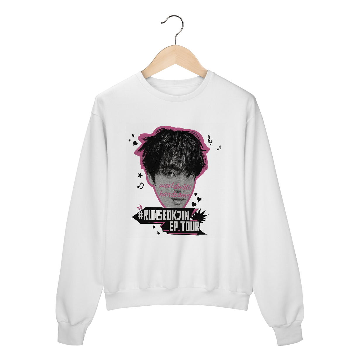 Nome do produto: RunSeokJin tour 2 moletom