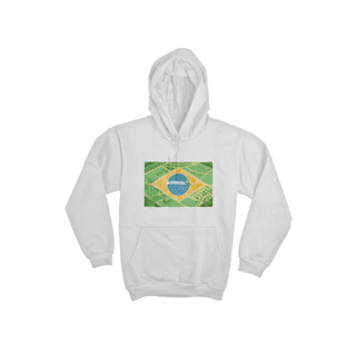 Moletom Brasil é Agro - canguru com capuz