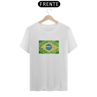 Camiseta Brasil é Agro Unissex - Pima 