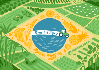 Poster Brasil é Agro