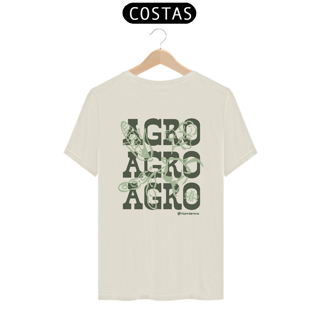 Camiseta AGRO Unissex - Pima - Cores Claras