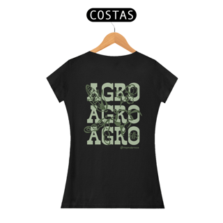 Baby Look AGRO - Pima - Cores Escuras