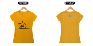 Nome do produto Camiseta feminina algodão linhas