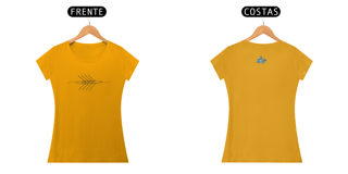 Nome do produto Camiseta Feminina Algodão Remo em uma linha
