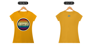 Nome do produto Camiseta Feminina Algodão Remo Vintage