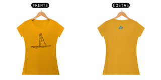 Nome do produto Camiseta Feminina algodão SUP linhas