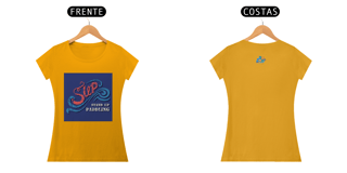 Nome do produto Camiseta Feminina Algodão SUP Ondas