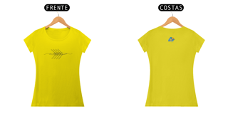 Nome do produto Camiseta Feminina Algodão Remo em uma linha