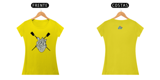 Nome do produto Camiseta Feminina Algodão Coração de Remador