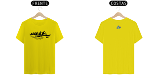 Nome do produto Camiseta Algodão Silhueta Canoa Havaiana