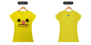 Nome do produto Camiseta Feminina Algodão Eu amo Canoa Havaiana